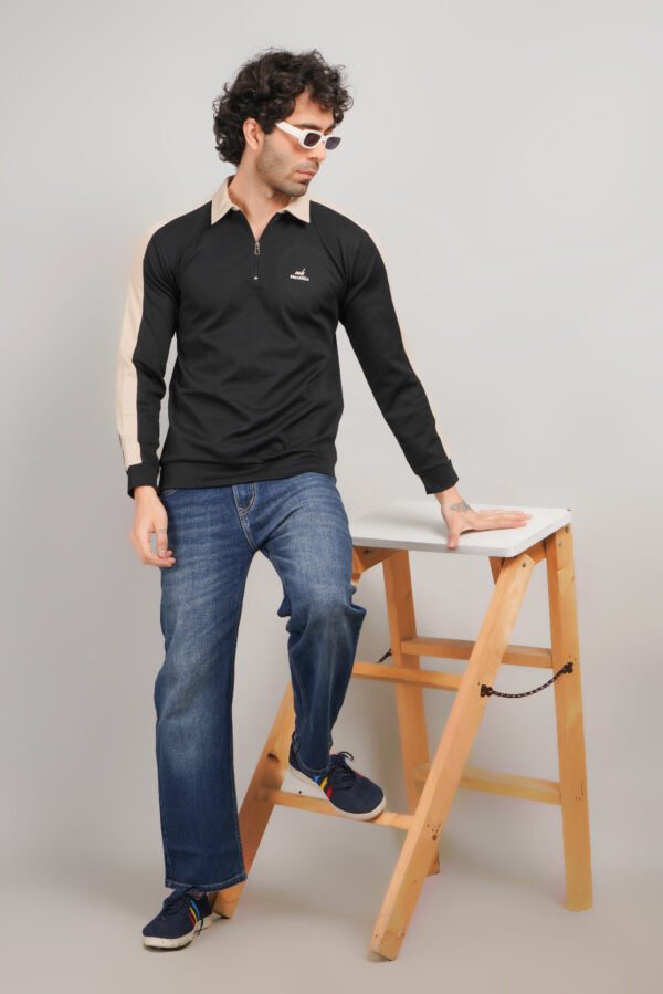 Men’s Polo T-Shirt Full Sleeves Regular Fit - Image 2
