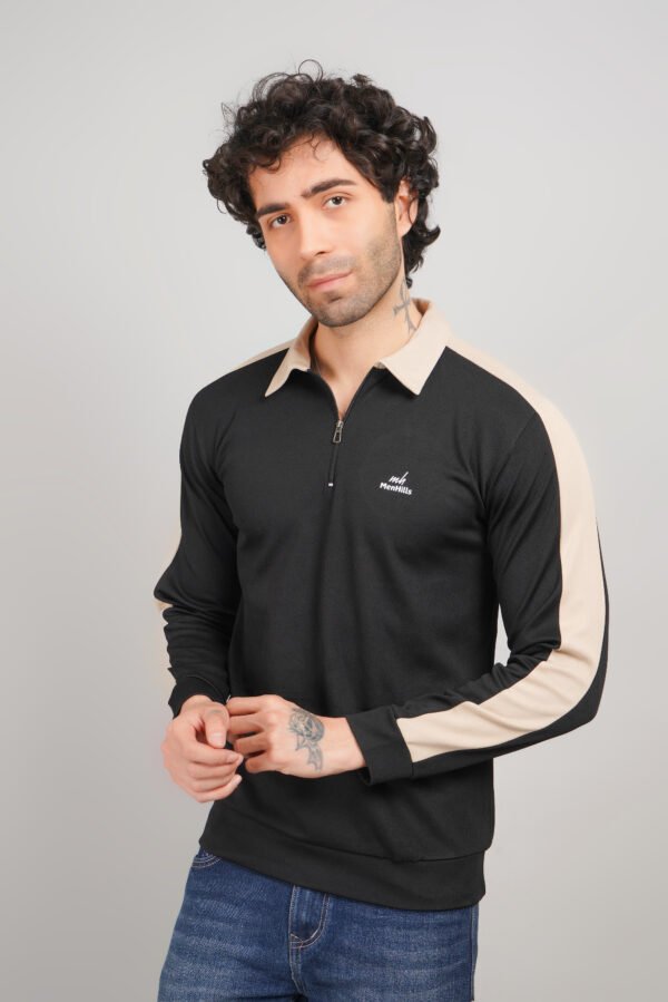 Men’s Polo T-Shirt Full Sleeves Regular Fit - Image 3