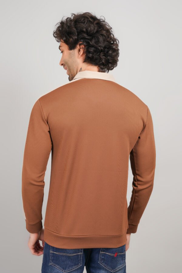 Men's Polo T-Shirt Full Sleeves - Image 4