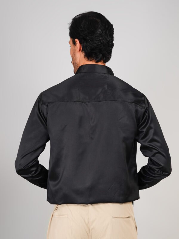 Menhills Party Wear Satin Shirt - Image 4