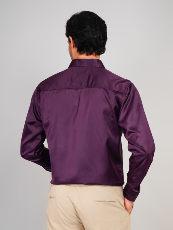 Menhills Party Wear Shirt Satin Shirt - Image 4
