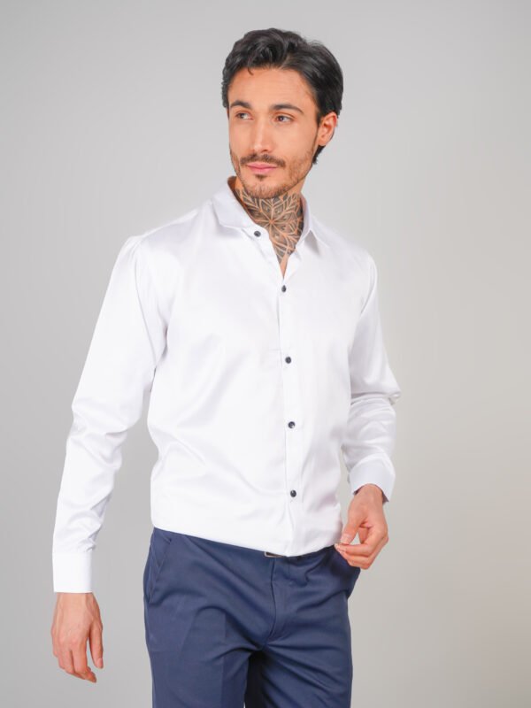 Menhills Party Wear Shirt Satin Shirt - Image 2