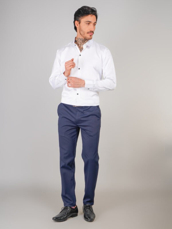 MENHILLS Men's Casual Cotton Pants Casual Regual Fit Trouser - Image 3