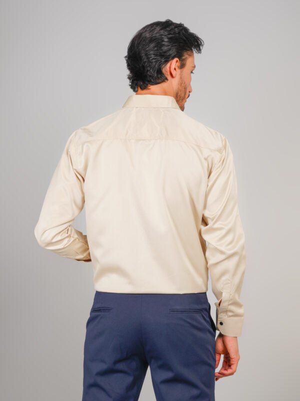 Menhills Party Wear Satin Shirt - Image 3