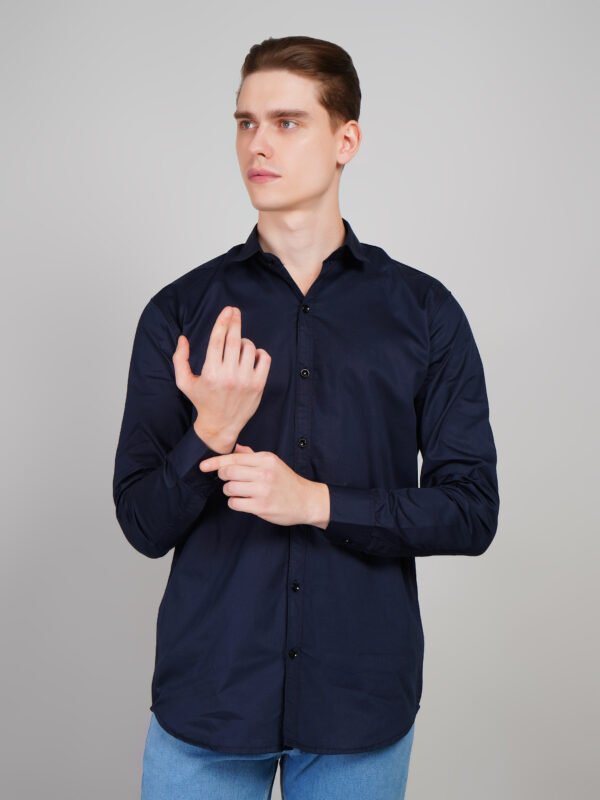 Menhills Cotton Mix Full Shleeve Shirt