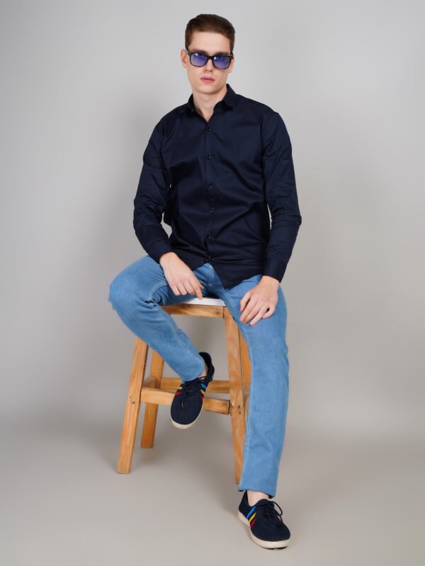 Menhills Cotton Mix Full Shleeve Shirt - Image 2