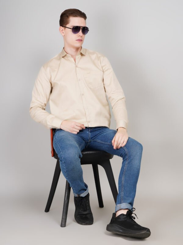 Menhills Cotton Mix Full Shleeve Shirt - Image 2