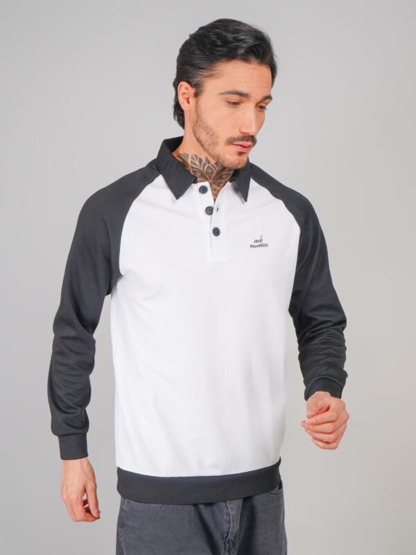 Menhills Full Shleeve Collar Tshirts - Image 2