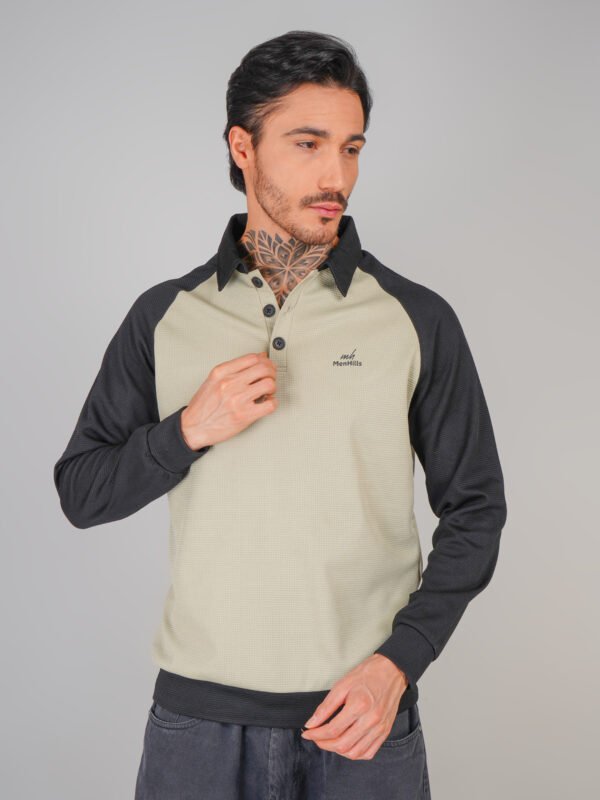 Menhills Full Shleeve Collar Tshirts