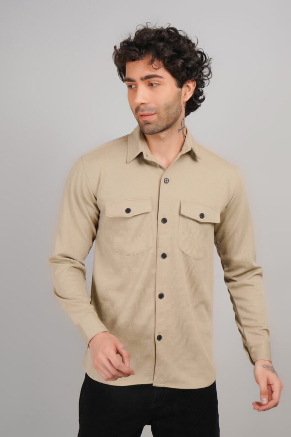 Menhills Double Pocket Popcorn Shirt