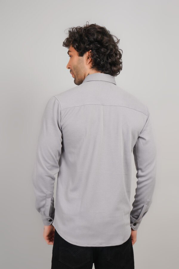 Menhills Double Pocket Popcorn Shirt - Image 4