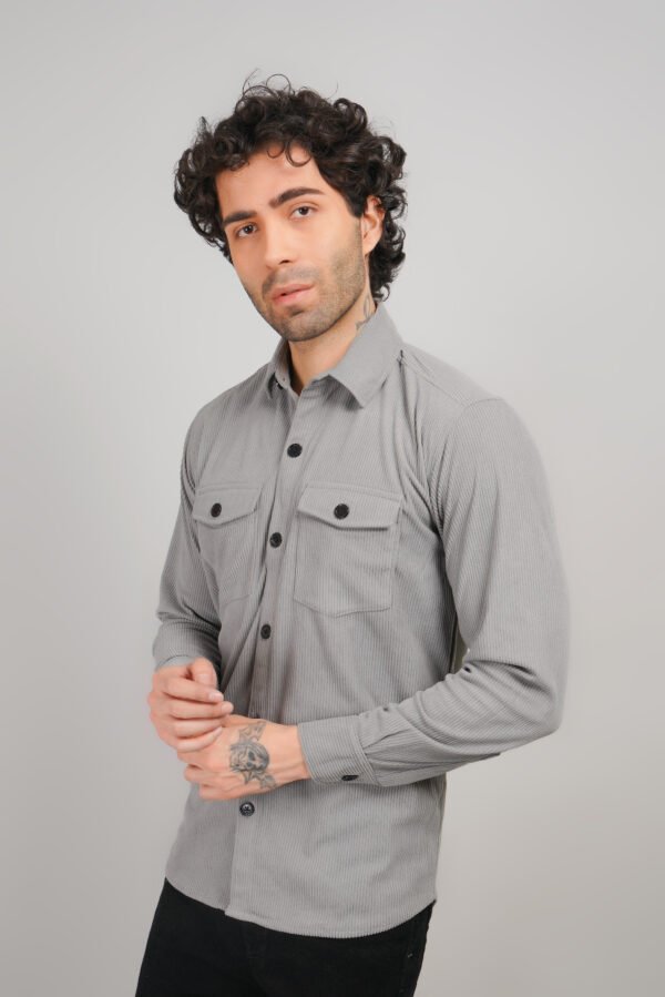 Menhills Double Pocket Catrize Shirt - Image 3
