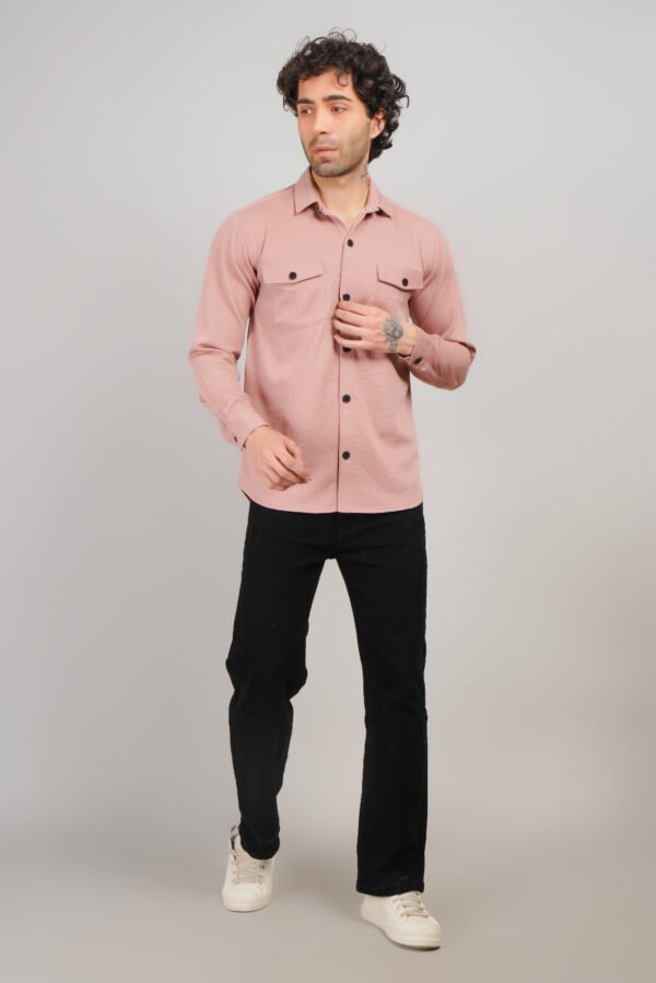Menhills Double Pocket Popcorn Shirt
