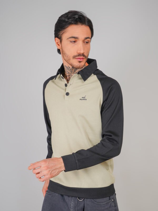 Menhills Full Shleeve Collar Tshirts - Image 2