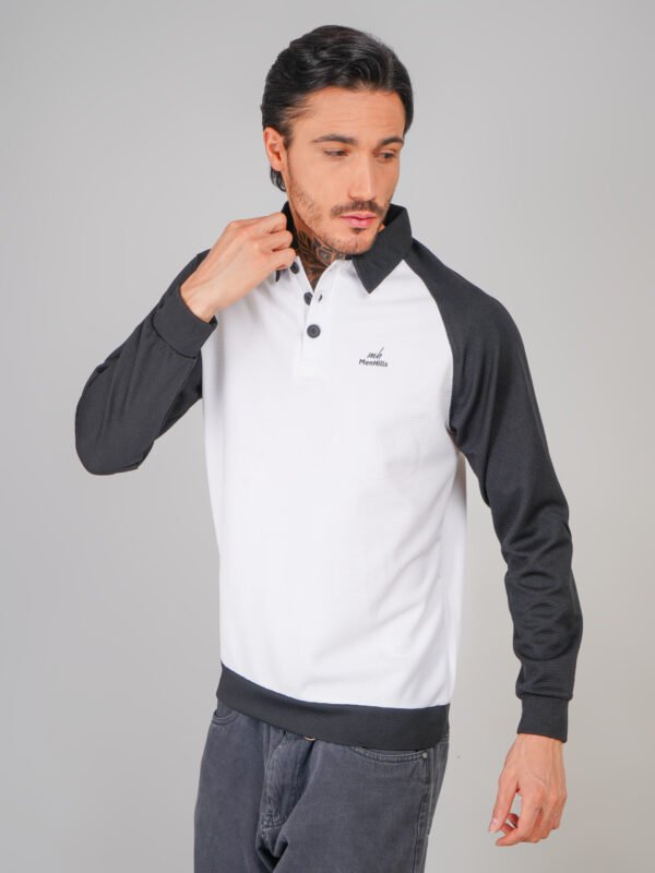 Menhills Full Shleeve Collar Tshirts - Image 3