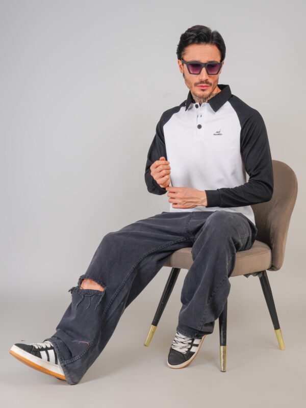 Menhills Full Shleeve Collar Tshirts