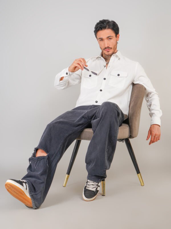 Menhills Double Pocket Catrize Shirt - Image 3