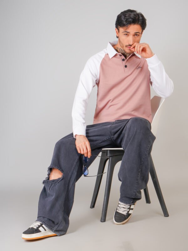 Menhills Full Shleeve Collar Tshirts - Image 2