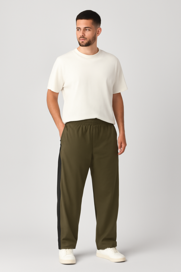 MENHILLS,"Two-Tone Zip Hem Track Pants