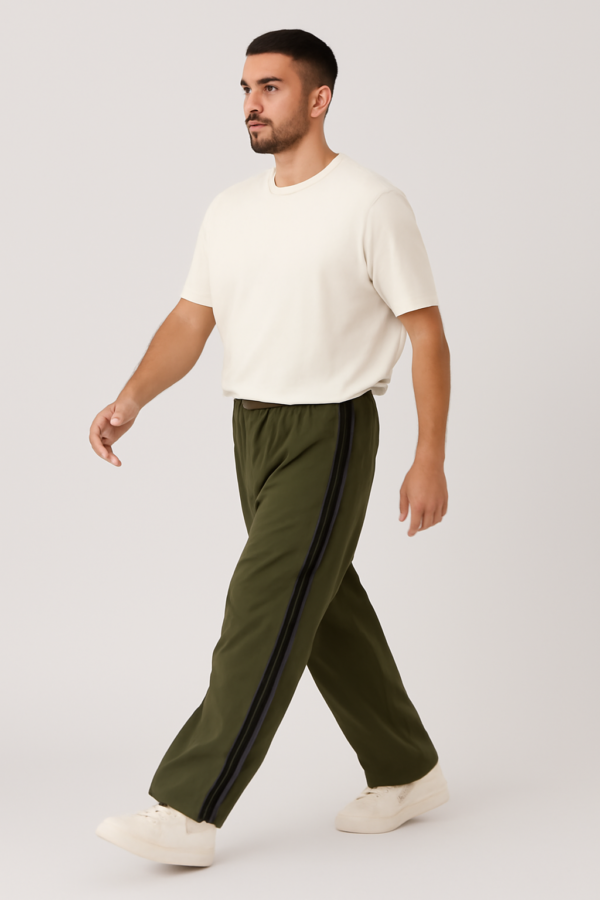 MENHILLS,"Two-Tone Zip Hem Track Pants - Image 2