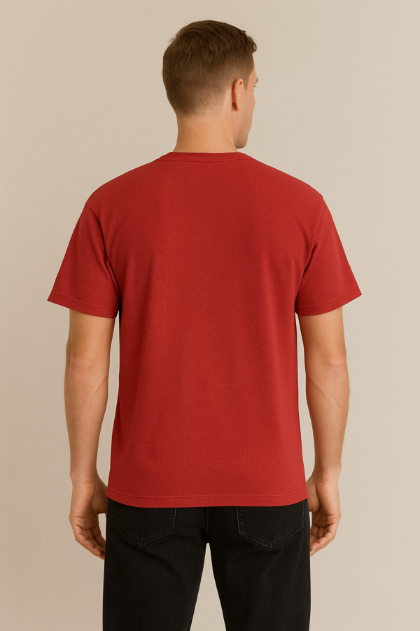 Menhills,Down Shoulder Printed Tshirt - Image 3