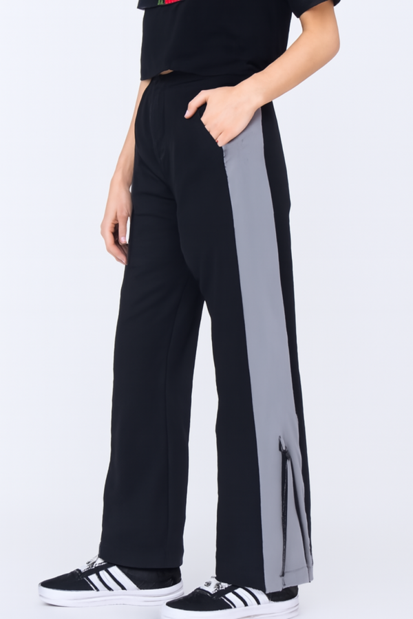 MENHILLS,"Two-Tone Zip Hem Track Pants - Image 2