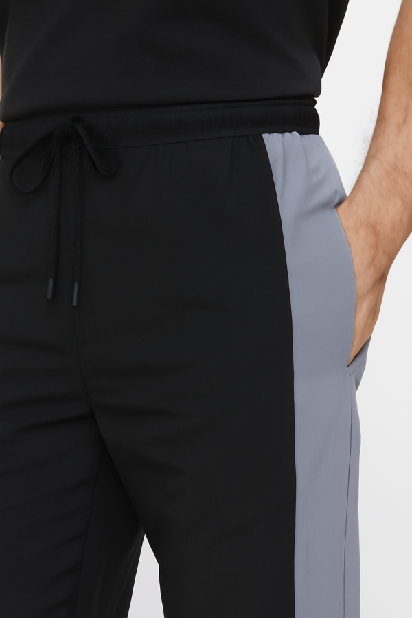 MENHILLS,"Two-Tone Zip Hem Track Pants - Image 4