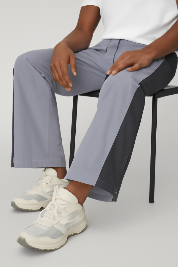 MENHILLS,"Two-Tone Zip Hem Track Pants