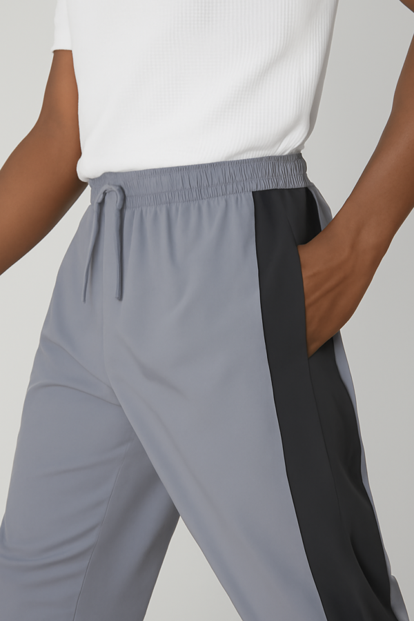 MENHILLS,"Two-Tone Zip Hem Track Pants - Image 3