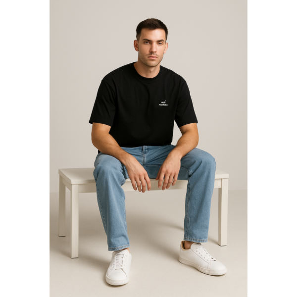 Menhills,Down Shoulder Tshirt - Image 2