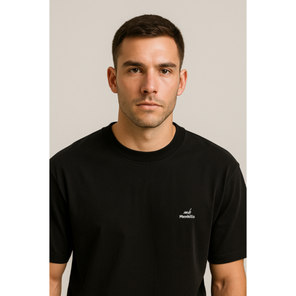 Menhills,Down Shoulder Tshirt - Image 3