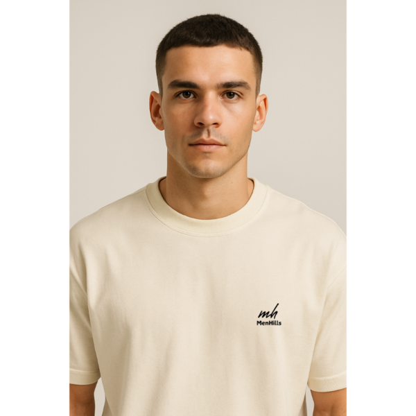 Menhills,Down Shoulder Tshirt - Image 2