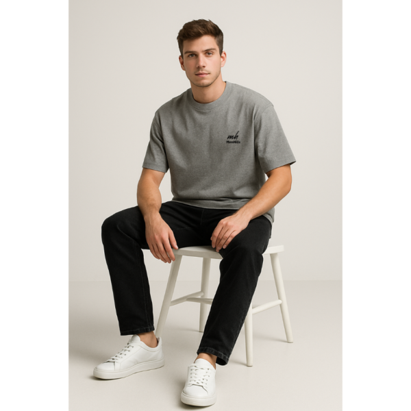 Menhills,Down Shoulder Tshirt - Image 3